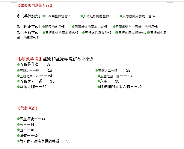 美容养生基础知识